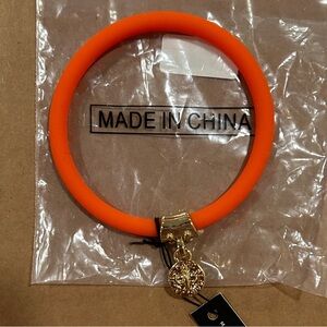 Marc by Marc Jacobs Soft Bracelet- Color: Fluoro Orange. NWT